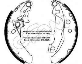 FREN PABUCU FORD EUROPE 16V;1.8 16V XR2İ;1.8 D;1.8 TD;1.8İ 16V / FİESTA III VAN. COURİER : 1.8 D / F
