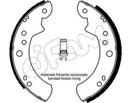 FREN PABUCU FORD EUROPE ;2.5 D / FX4R : 2.25 D / FX4S : 2.5 D / TRANSİT IV T : 1.6;2.0;2.0 L;2.0.