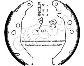FREN PABUCU FORD EUROPE / FORD LCV 16V;1.8 16V XR2İ;1.8 D;1.8 TD;1.8İ 16V / FİESTA III VAN. COURİER