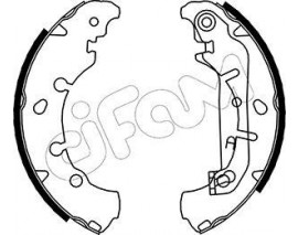 FREN PABUCU FORD EUROPE / MAZDA V;1.4 TDCİ;1.6;1.6 16V;1.6 TDCİ / FİESTA V VAN : 1.3;1.4 TDCİ;1.6 TD