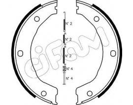 FREN PABUCU KIA / FORD EUROPE İ 16V XR3İ. CABRİO. SW;2.0 RS. 4WD / ESCORT VI GAL : 1.3. SW;1.4;1.4