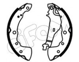 FREN PABUCU MİCRAV K14 -0.9IG-T-0.9LPG-1.0-1.0DIG-T117-1.0IG-T-1.0IG-T100-1.5DCI