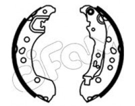 FREN PABUCU VESTA GFL -1.6-1.6 GFL44 -1.6CNG-1.8-1.8SPORT-VESTASW GFL -1.6-1.6 GFK44 -1.8-CROSS1.6