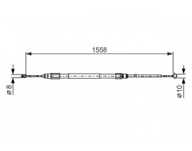 FREN TELİ. 1558 MM 1987482493