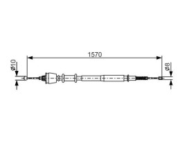 FREN TELİ. 1570 / 1570 MM