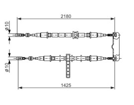 FREN TELİ. 2180 / 1475 MM