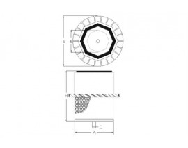 HAVA FİLTRESİ BMC HP494K CH1234K