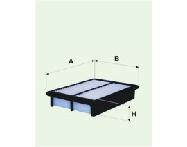 HAVA FİLTRESİ HYUNDAI H1 PANELVAN MİN. 08 x