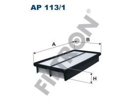 HAVA FİLTRESİ MAZDA 626 V HB 2.0 TD 98-02 -MAZDA 6 HB 1.8-2.0-2.3 02