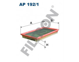 HAVA FİLTRESİ MİNİ COOPER S 02-06 276x168x34