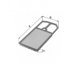 HAVA FİLTRESİ P407 1.8-1.8 16V-2.0-2.0 16V-2.2 04- - C6 3.0 V6 05- - C5 1.8-2.0-3.0 16V SÜNGERLİ