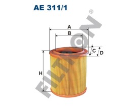HAVA FİLTRESİ PEUGEOT PARTNER RANCH 1.4 75HP 96-09
