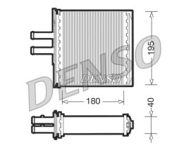 HEAT EXCHANGER. İNTERİOR HEATİNG FIAT PUNTO 93-00