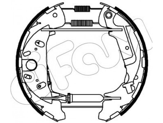 HIZLI TAMİR KİTİ PAPUÇ FREN SİLİNDİRİ YAYLAR CARNİVALII GQ /SEDONA-2.5V6-2.7-2.9CRDİ-2.9TD-2.9TDİ-3