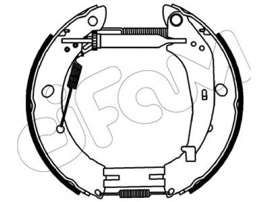 HIZLI TAMİR KİTİ PAPUÇ FREN SİLİNDİRİ YAYLAR FABİAI 5J -1.4-1.6-FABİAII 5J-542 -1.2-1.212V-1.2LPG-