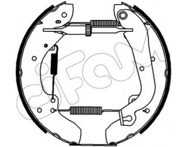 HIZLI TAMİR KİTİ PAPUÇ FREN SİLİNDİRİ YAYLAR FORD EUROPE GRANADA II GU . SW : 1.7;1.9 D EXC. SW ;