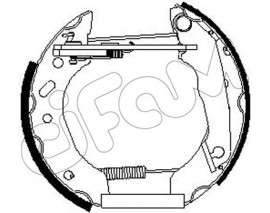 HIZLI TAMİR KİTİ PAPUÇ FREN SİLİNDİRİ YAYLAR FORD EUROPE SW;1.4 / ESCORT VI VAN AVL : 1.4;1.6 İ 1