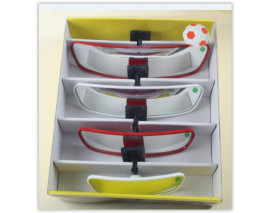 İÇ DİKİZ AYNASI TARAFTAR TÜRKİYE TR 4 LÜ SET EĞİK KOLLU CAMA MONTAJ 1.601.050E TR