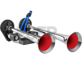 İKİ BORULU-MELODİLİ 12V ARAP KORNA-KROM BORULU