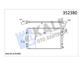 İNTERCOOLER A3-A6-TT2.5 TDI 01 04