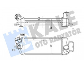İNTERCOOLER ACCENT III-KIA RIO II 1.5 CRDI 05
