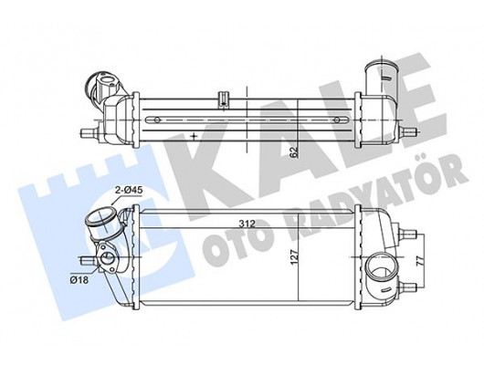 İNTERCOOLER ACCENT III-KIA RIO II 1.5 CRDI 05
