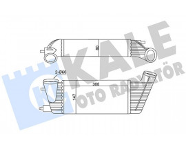 İNTERCOOLER AL/PL/BRZ C8-JUMPY-SCUDO-ULYSSE-LANCIA PHEDRA-807-EXPERT