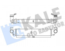 INTERCOOLER AL/PL/BRZ FIAT 500X-JEEP RENEGADE