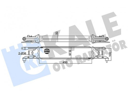 İNTERCOOLER AL/PL/BRZ GRANDE PUNTO-PUNTO-PUNTO EVO
