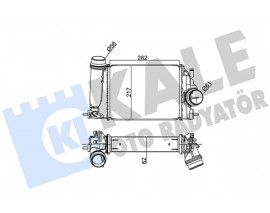 İNTERCOOLER AL/PL/BRZ QASHQAI-RENAULT MEGANE IV 1.6 DIC-T-1.6 Tce 14