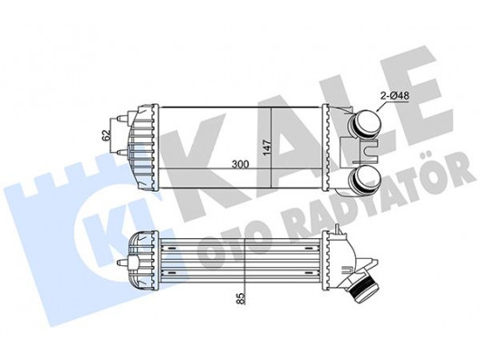 İNTERCOOLER BERLINGO-XSARA PICASSO-PEUGEOT PARTNER 1.6 HDI 02