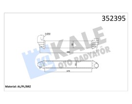 İNTERCOOLER GALAXY-SEAT ALHABRA-VOLKSWAGEN SHARAN 1.9 TDI 00 03