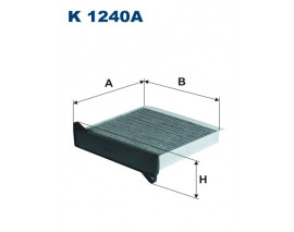 KABİN FİLTRESİ MITSUBISHI LANCER VII 1.6 98HP 09/03-10/08
