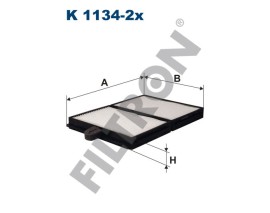 KABİN FİLTRESİ TOYOTA AVENSIS I T22 1.8 16V 129HP 10/00-02/03