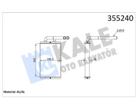 KALORİFER BRAZING CHEVROLET CAPTIVA-OPEL ANTARA KALORİFER