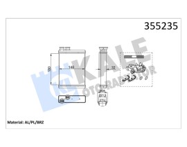 KALORİFER BRAZING PEUGEOT 308 II-308 SW II KALORİFER