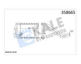KALORİFER KIA CEED HEATER CORE