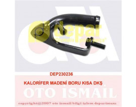 KALORİFER MADENİ BORU KISA DKŞ