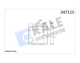 KALORİFER RADYATÖRÜ ASTRA G-ZAFIRA 206x180x32