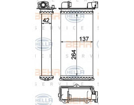 KALORIFER RADYATORU BMW E30 83 94