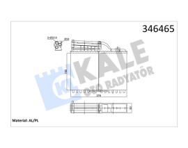 KALORIFER RADYATORU BMW E34 88 92