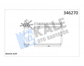 KALORIFER RADYATORU BMW E39 E36 KLIMALI