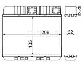 KALORIFER RADYATORU BMW E46 98 05 E83 06 11