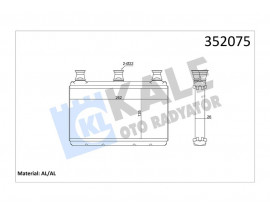 KALORIFER RADYATORU BMW E60 E63 E64