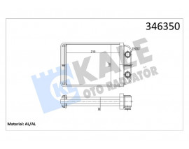 KALORİFER RADYATÖRÜ BRAVO 07 STILO 01-06