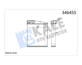 KALORİFER RADYATÖRÜ BRAZİNG CADDY III-GOLF V-VI-JETTA III-OCTAVIA-TOURAN-ALTEA-LEON-A3-Q3-TOLEDO