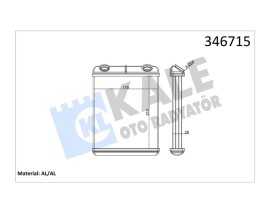 KALORİFER RADYATÖRÜ BRAZİNG LAGUNA II AC KLİMASIZ 210x184x26