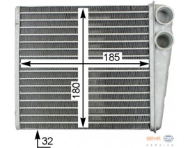 KALORİFER RADYATÖRÜ CADDY III-GOLF V-VI-JETTA III-OCTAVIA-TOURAN-ALTEA-LEON-A3-Q3-TO LEDO 235x190