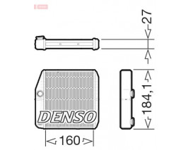 KALORİFER RADYATÖRÜ CORSA D 06 CORSA E 14 ADAM 14 MITO-DOBLO III-LINEA-FIORINO-PRATICO- GRANDE PUNTO 1.2-1.3-1.4 BORUSUZ TİP