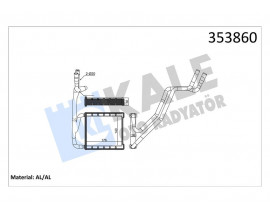 KALORIFER RADYATORU COURIER 14 1.5-1.6 TDCI